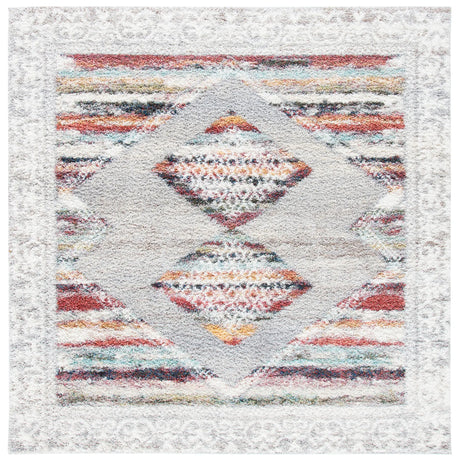 Safavieh Calista 6'-7" x 6'-7" Rug in Grey / Ivory