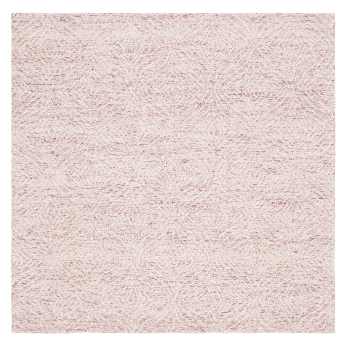 Safavieh Metro 6'-0" x 6'-0" Rug in Dark Pink / Ivory