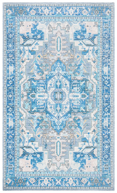 Safavieh Saffron 3'-0" x 5'-0" Rug in Navy / Ivory