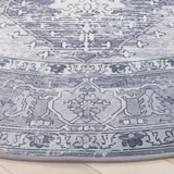 Safavieh Tucson 6'-0" x 6'-0" Rug in Dark Grey / Light Grey