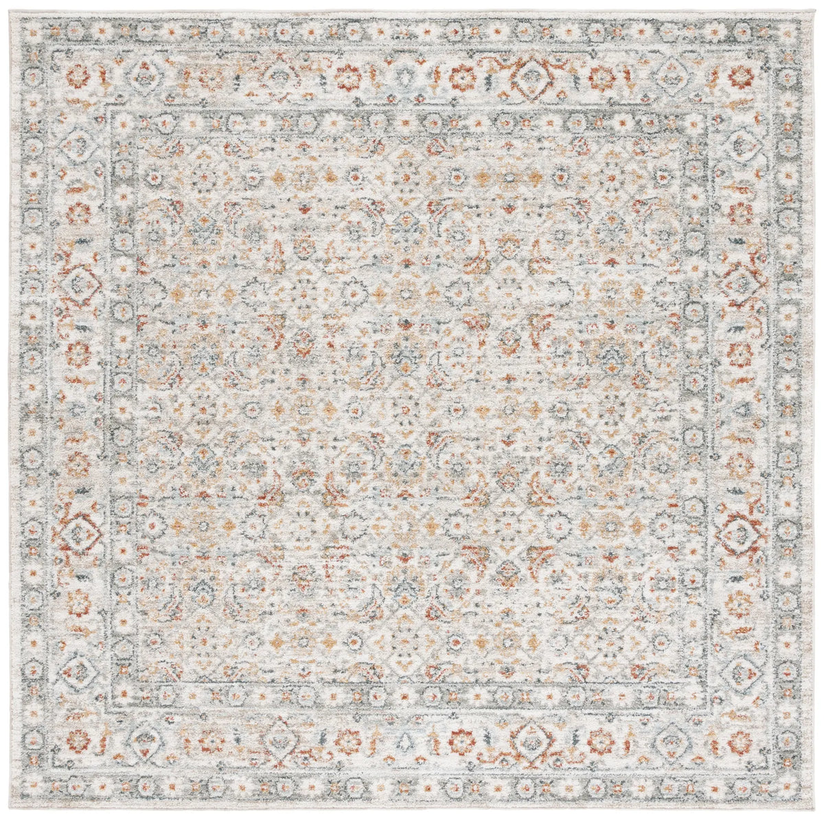 Safavieh Avalon 6'-7" x 6'-7" Rug in Ivory / Light Blue