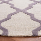 Safavieh Cambridge 6'-0" x 6'-0" Rug in Ivory / Silver