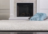 Safavieh Reflection 4'-0" x 6'-0" Rug in Light Grey / Cream