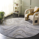 Safavieh Prestige 6'-7" x 6'-7" Rug in Ivory / Grey