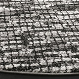 Safavieh Porcello 6'-7" x 6'-7" Rug in Light Grey / Charcoal