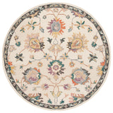 Safavieh Blossom 6'-0" x 6'-0" Rug in Beige / Lavander