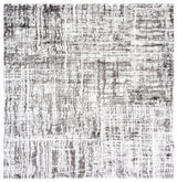 Safavieh Berber Shag 7'-0" x 7'-0" Rug in Grey / Dark Grey