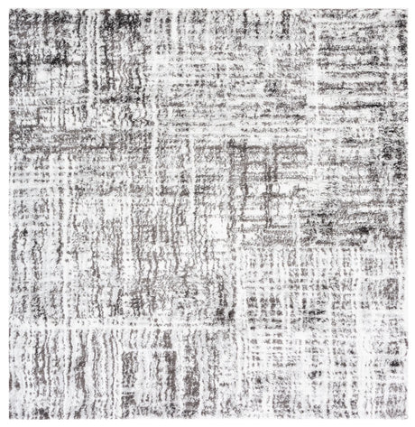 Safavieh Berber Shag 7'-0" x 7'-0" Rug in Grey / Dark Grey