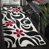 Safavieh Soho 2'-6" x 12'-0" Rug in Ivory / Black