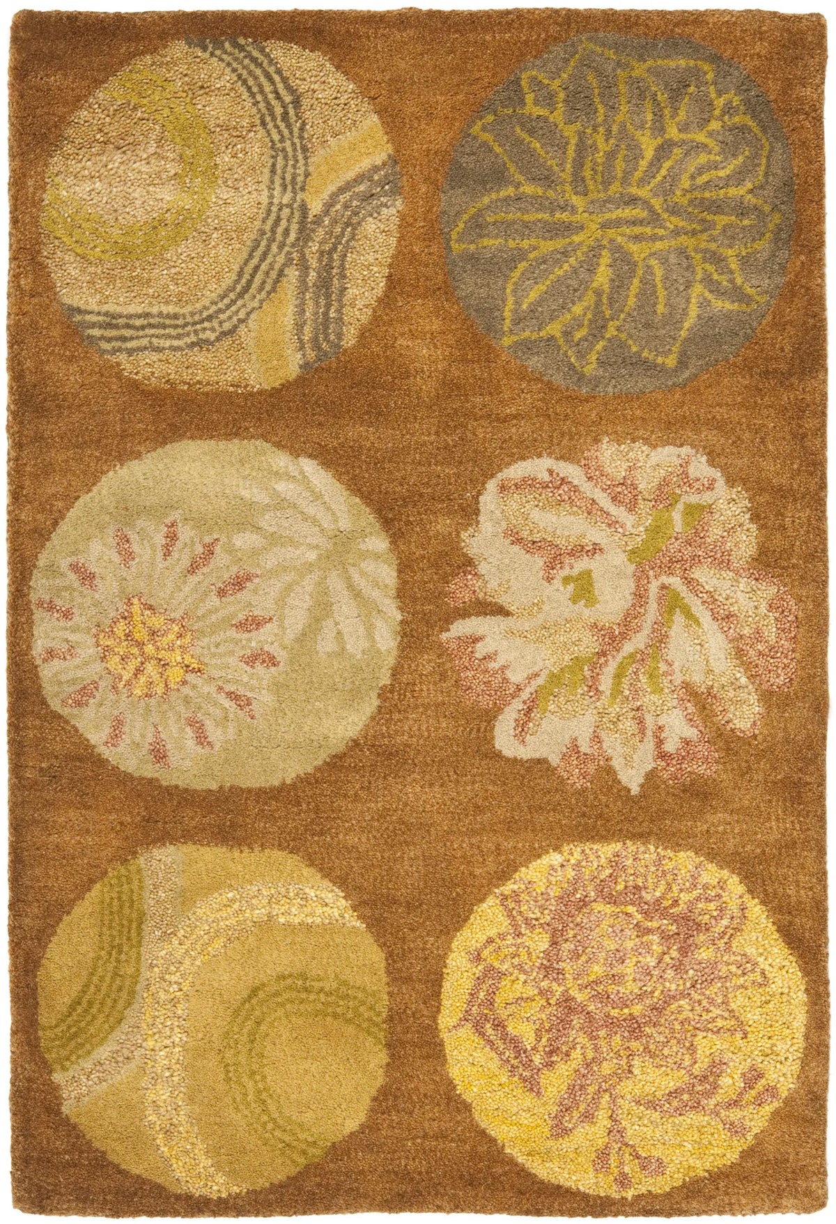 Safavieh Rodeo Drive 2'-0" x 3'-0" Rug in Light Brown / Multi