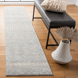 Safavieh Tulum 2'-0" x 9'-0" Rug in Light Grey / Ivory