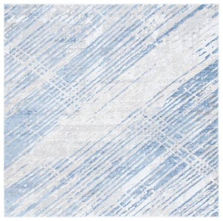 Safavieh Amelia 700 6'-7" x 6'-7" Rug in Ivory / Grey