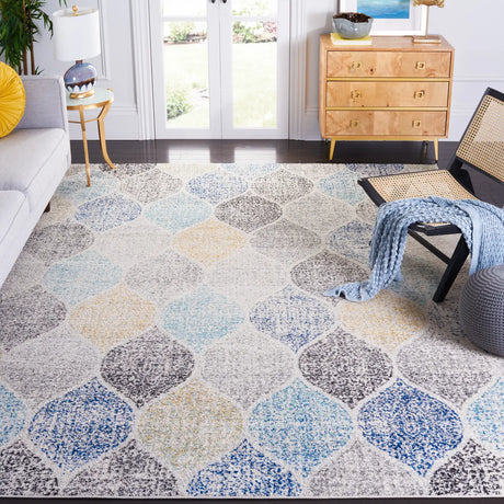 Safavieh Madison 10'-0" x 14'-0" Rug in Ivory / Blue