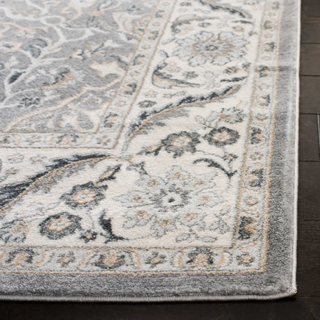 Safavieh Isabella 4'-0" x 6'-0" Rug in Grey / Dark Grey