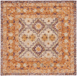 Safavieh Aspen 7'-0" x 7'-0" Rug in Brown / Purple