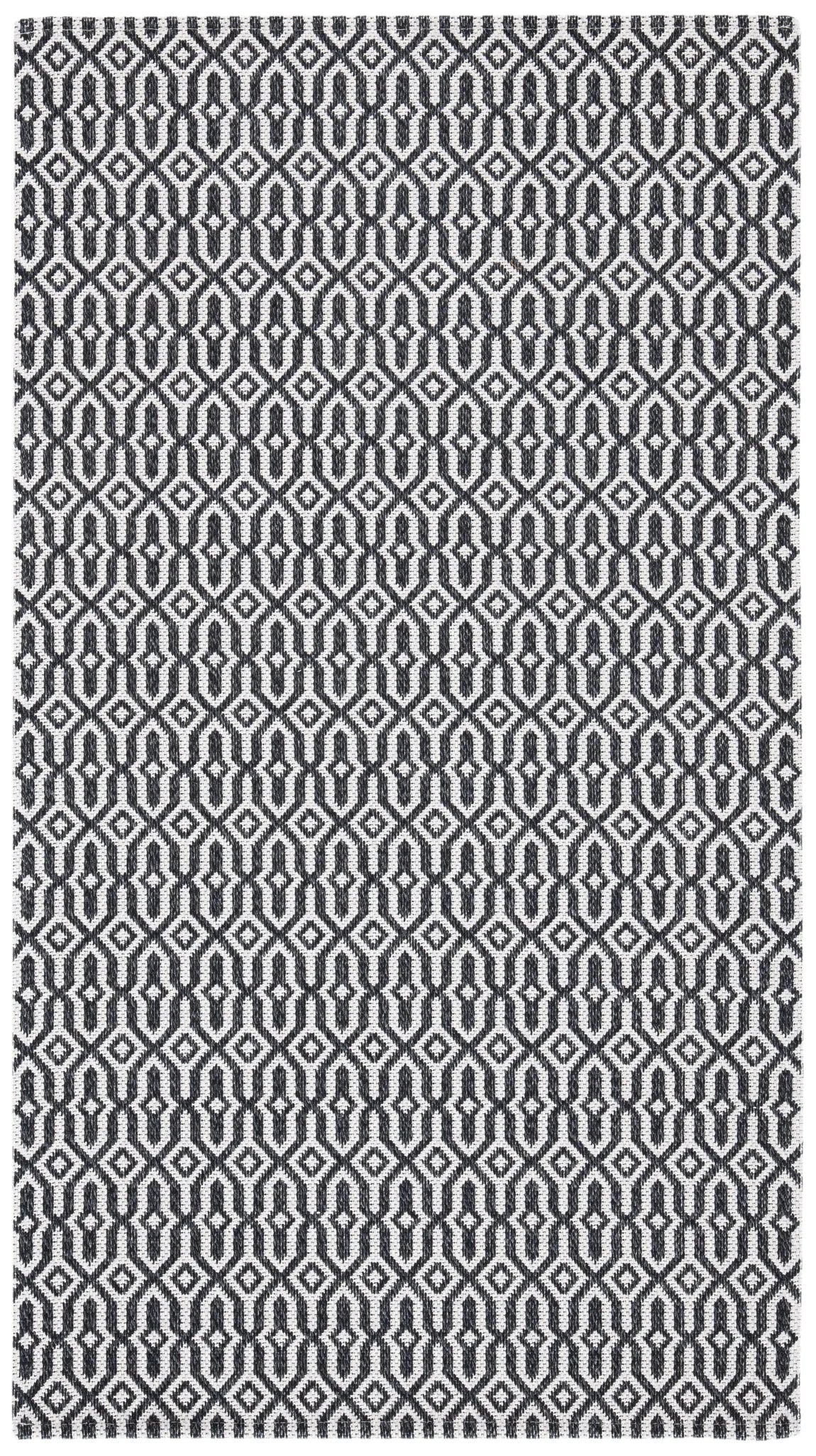 Safavieh Martha Stewart 3'-0" x 5'-0" Rug in Charcoal / Grey