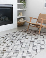 Loloi Maddox Mad-02 Grey / Mocha Rugs - room scene 1