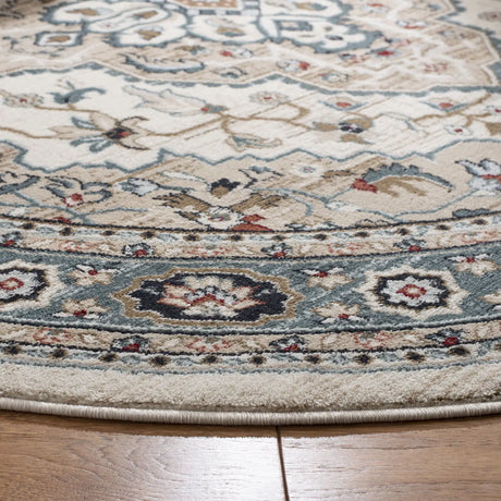 Safavieh Lyndhurst 5'-3" x 5'-3" Rug in Cream / Beige