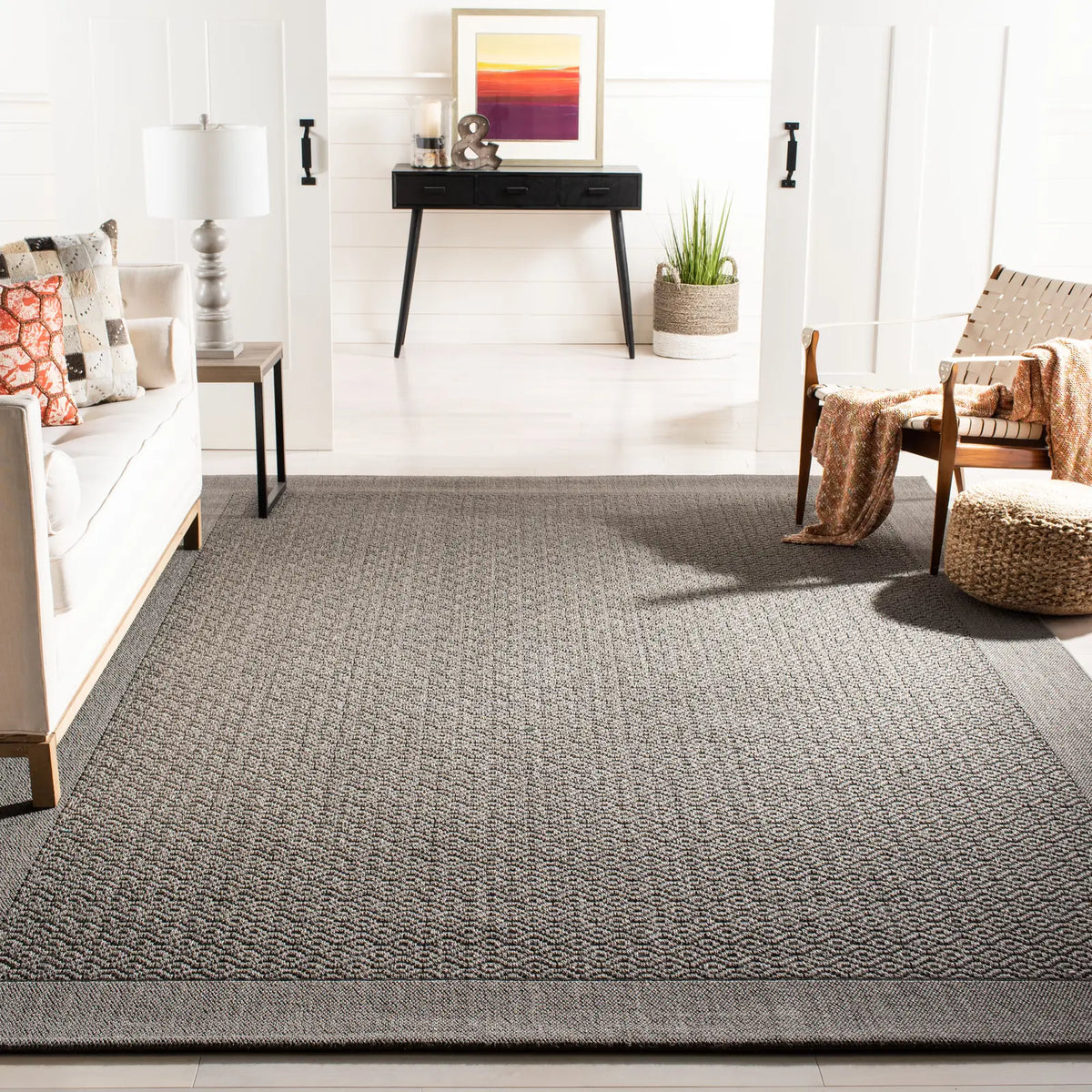 Safavieh Palm Beach 8'-0" x 11'-0" Rug in Ash