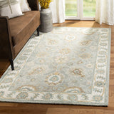 Safavieh Blossom 5'-0" x 8'-0" Rug in Aqua / Ivory