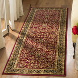 Safavieh Lyndhurst 2'-3" x 12'-0" Rug in Red / Black