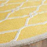 Safavieh Cambridge 6'-0" x 6'-0" Rug in Gold / Ivory
