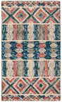 Safavieh Trace 3'-0" x 5'-0" Rug in Grey / Navy