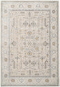 Dynamic Rugs Azure 12584 Power Loomed Traditional Ivory/Grey/Blue Rug - Rectangular