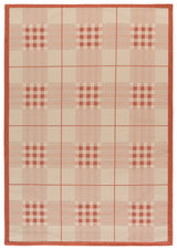 Safavieh Courtyard 4'-0" x 5'-7" Rug in Natural / Terra
