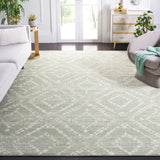 Safavieh Adirondack 10'-0" x 14'-0" Rug in Green / Ivory