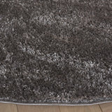 Safavieh Penelope Shag 6'-7" x 6'-7" Rug in Grey