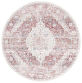 Safavieh Arizona 6'-0" x 6'-0" Rug in Light Red / Beige