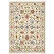 Oriental Weavers Lucca 093W1 Ivory/ Multi Rug - main flat