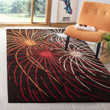 Safavieh Soho 3'-6" x 5'-6" Rug in Brown / Multi