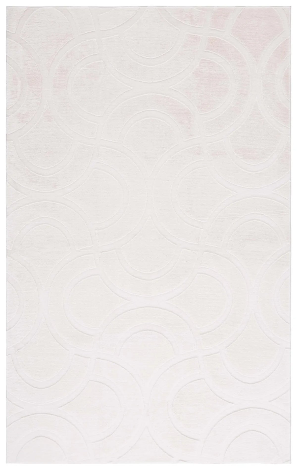 Safavieh Faux Rabbit Fur  800 4'-0" x 6'-0" Rug in Ivory
