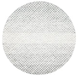 Safavieh Micro-Loop 5'-0" x 5'-0" Rug in Grey / Ivory