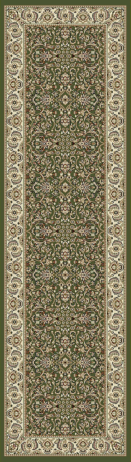 Dynamic Rugs Legacy 58004 Green Rugs - Runner