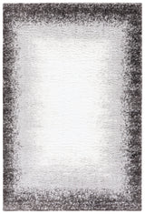 Safavieh Berber Shag 4'-5" x 6'-5" Rug in Dark Grey / Grey