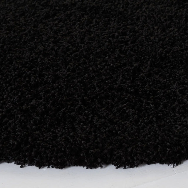 Safavieh Sgl-Laguna Shag 5'-3" x 5'-3" Rug in Black