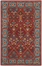 Safavieh Heritage 3'-0" x 5'-0" Rug in Red / Blue