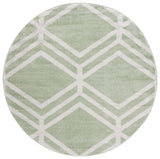 Safavieh Adirondack 6'-0" x 6'-0" Rug in Sage / Ivory