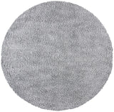 Safavieh August Shag 5'-0" x 5'-0" Rug in Silver