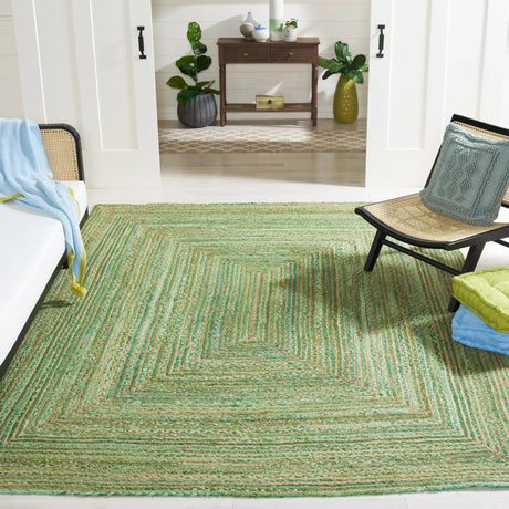 Safavieh Cape Cod 10'-0" x 14'-0" Rug in Green / Natural