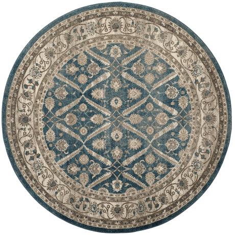 Safavieh Sofia 6'-7" x 6'-7" Rug in Blue / Beige