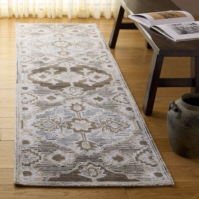 Safavieh Kenya 2'-3" x 8'-0" Rug in Beige / Ivory