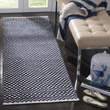 Safavieh Boston 2'-3" x 7'-0" Rug in Navy