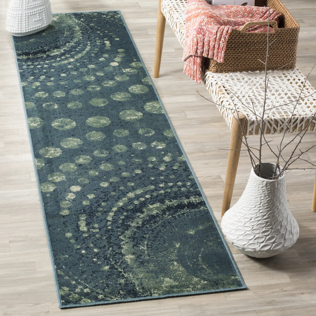 Safavieh Constellation Vintage 2'-2" x 8'-0" Rug in Turquoise / Multi