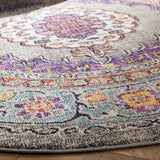 Safavieh Monaco 6'-7" x 6'-7" Rug in Violet / Light Blue