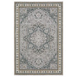 Oriental Weavers Sphinx Ellington Ell02 Blue/ Grey Rug - main flat