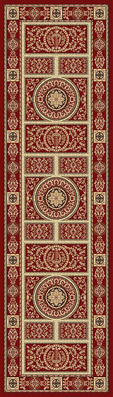 Dynamic Rugs Legacy 58021 Red Rugs - Runner